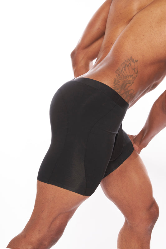 Plus–sized Real Bamboo Boxer Briefs – Seamless – Premium Fit